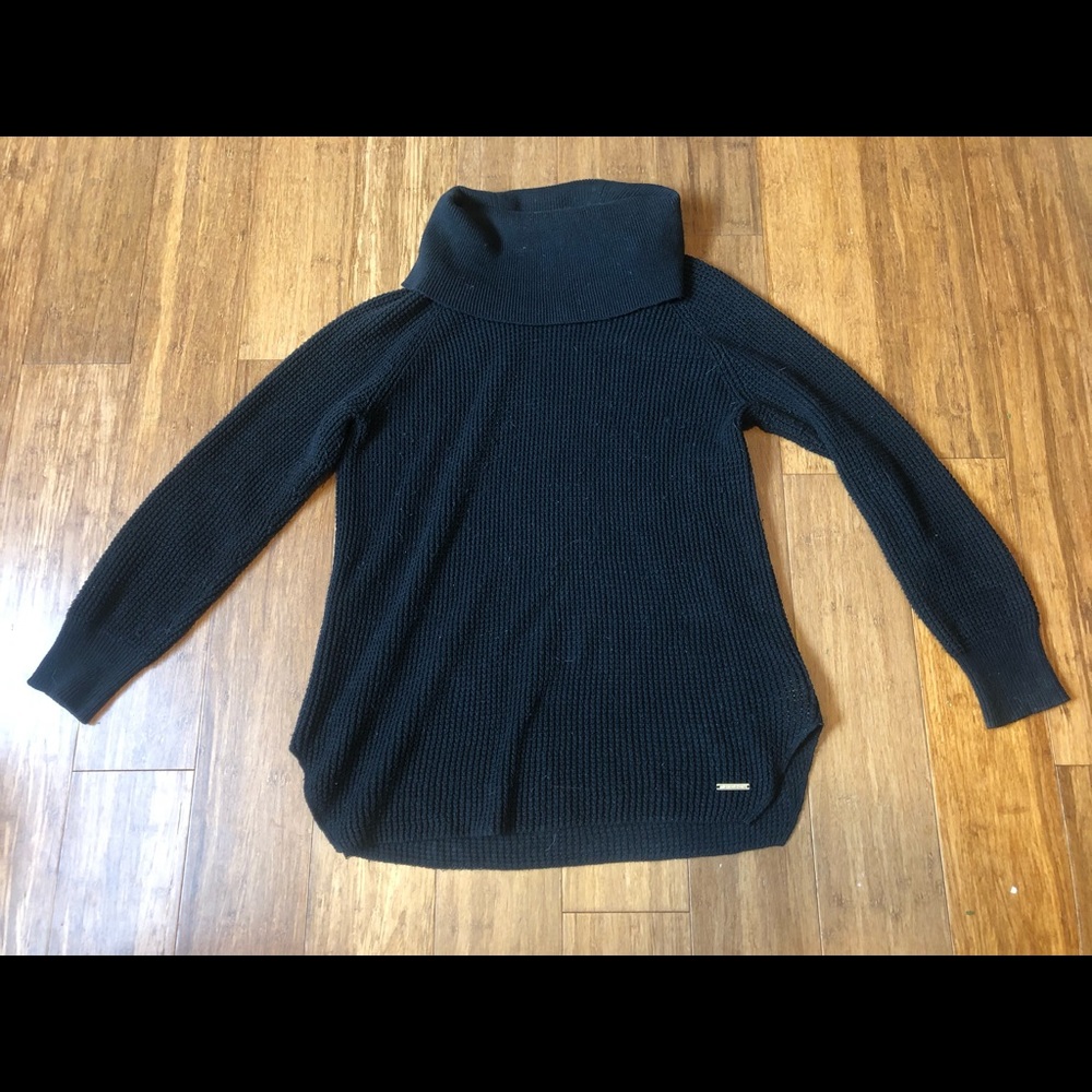 Black Turtle Neck Sweater